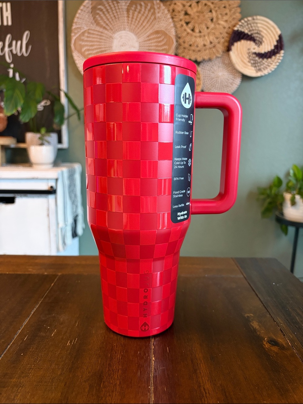 Hydrojug Red Hot Traveler (40oz)! New!
